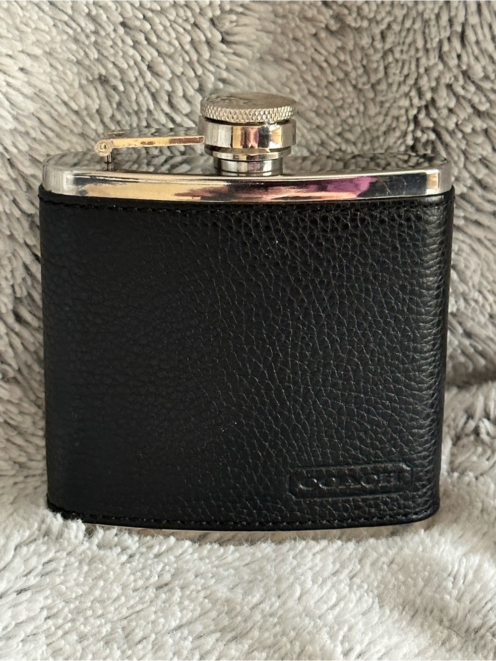 Coach Camden Leather Flask